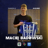 Maciej Badowski w sezonie 2023/2024  zagra na szczeblu centralnym w 3-ligowej Flocie Świnoujście!